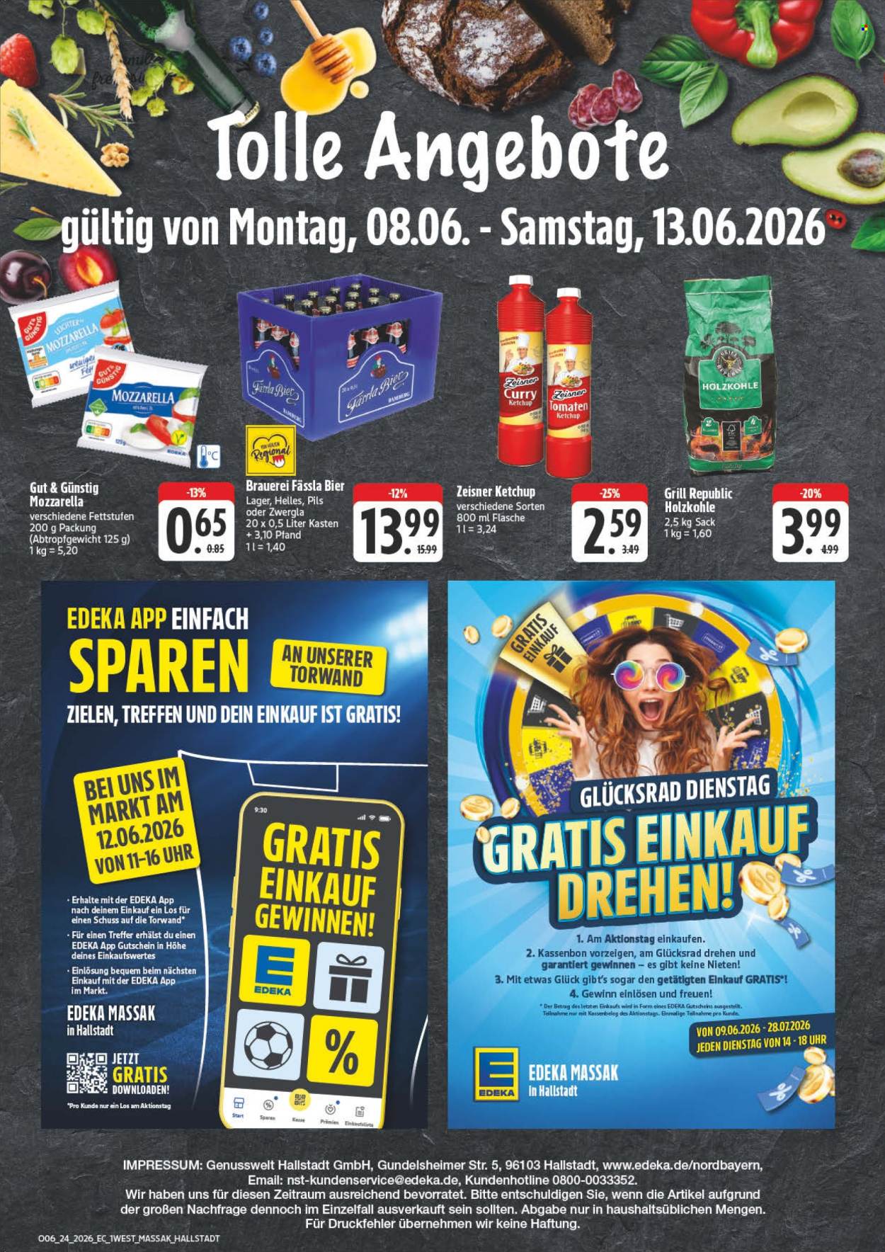 Leták Edeka - 8.6.2026 - 13.6.2026. Strana 7