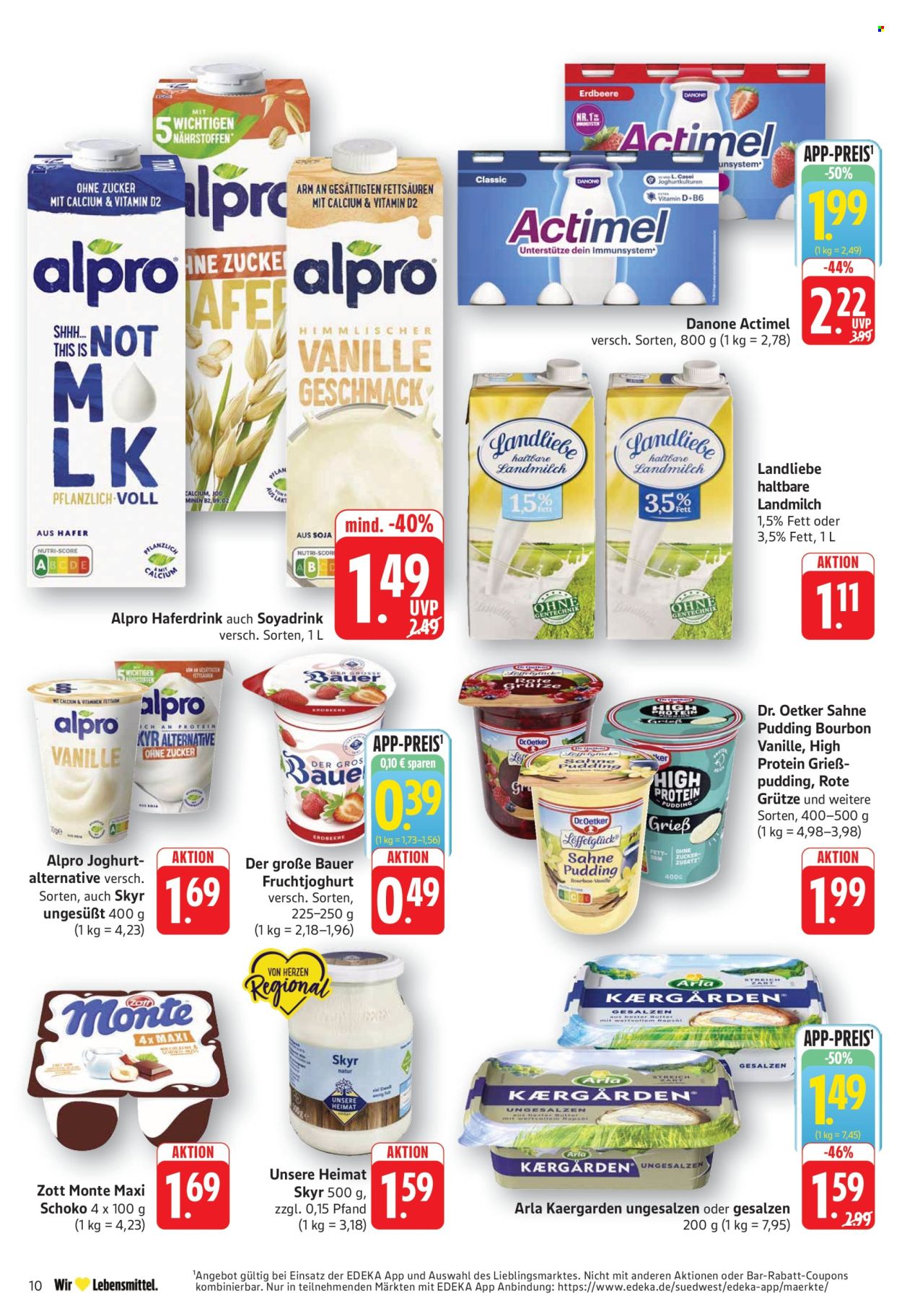 Leták Edeka - 8.6.2026 - 13.6.2026. Strana 10