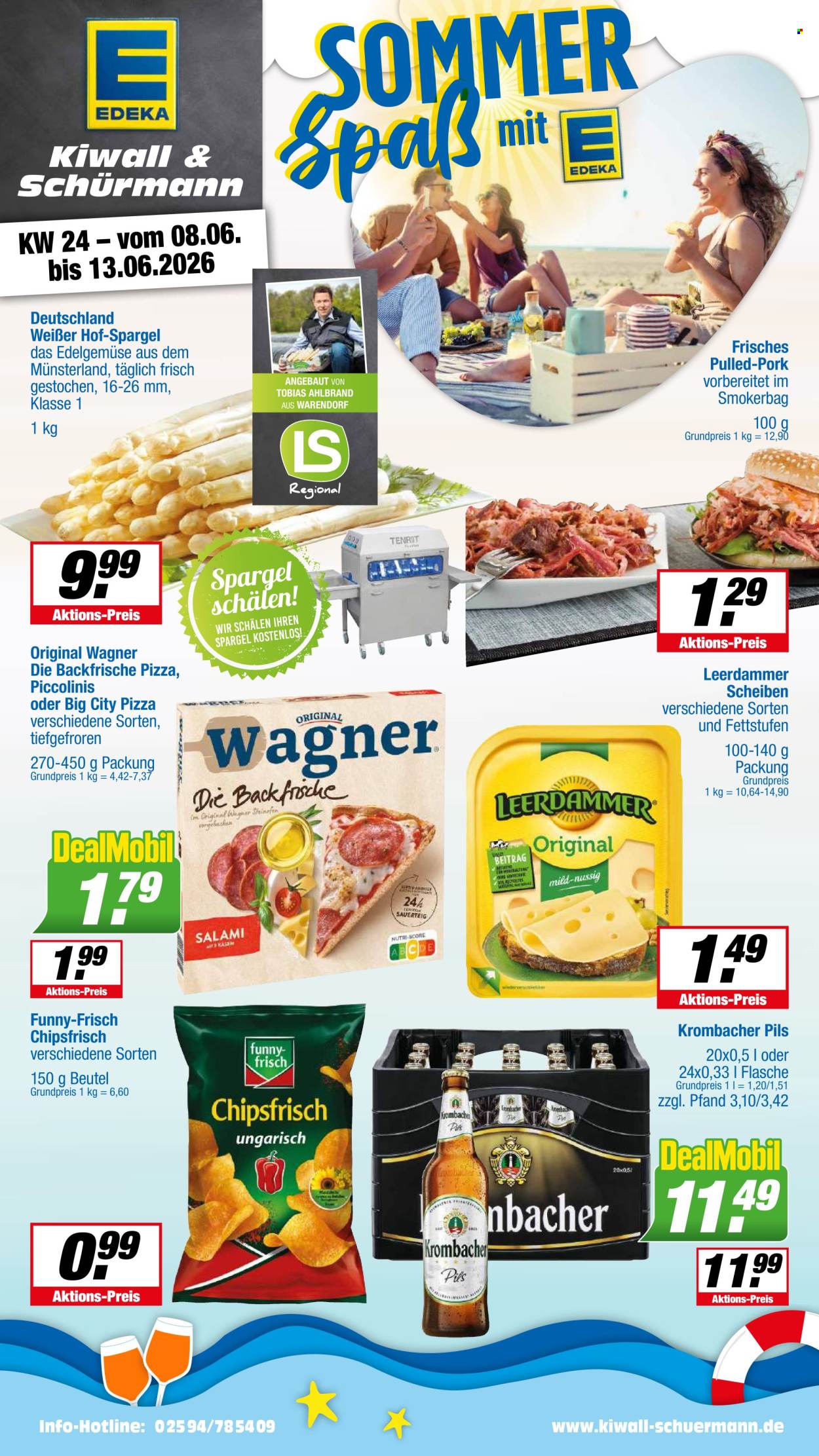 Leták Edeka - 8.6.2026 - 13.6.2026. Strana 1