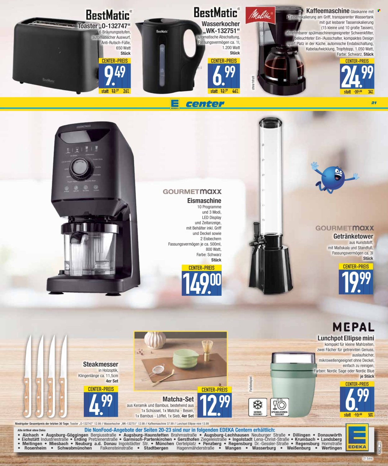 Leták Edeka - 8.6.2026 - 13.6.2026. Strana 21