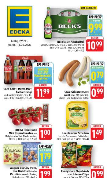 Prospekte Edeka - 8.06.2026 - 13.06.2026.