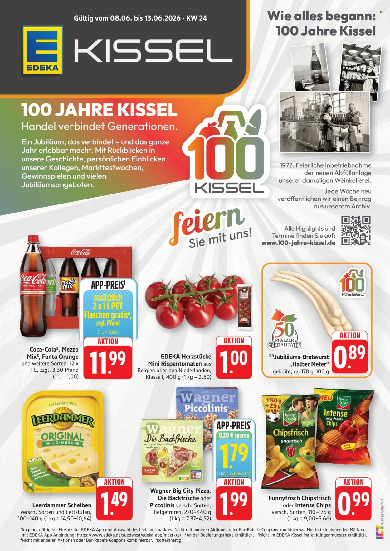 Leták Edeka - 8.6.2026 - 13.6.2026. Strana 1