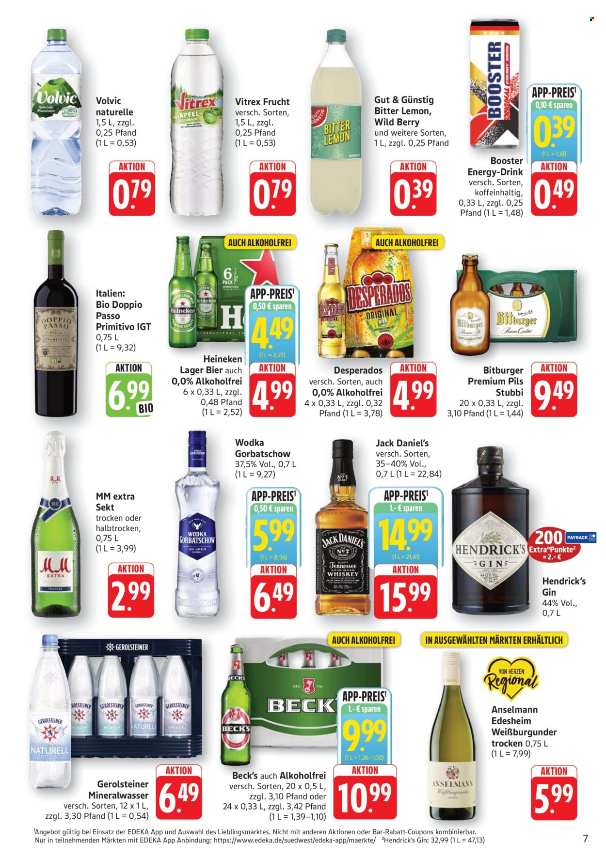 Leták Edeka - 8.6.2026 - 13.6.2026. Strana 7
