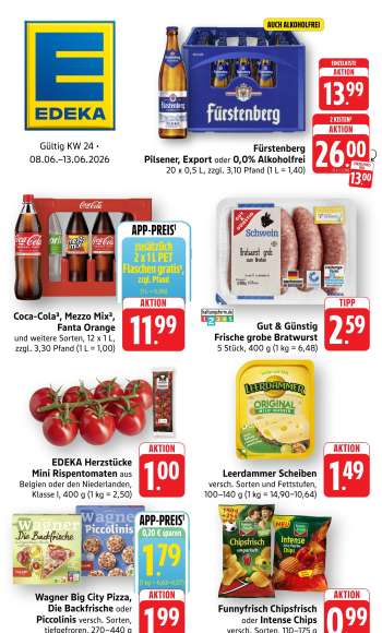 Prospekte Edeka - 8.06.2026 - 13.06.2026.