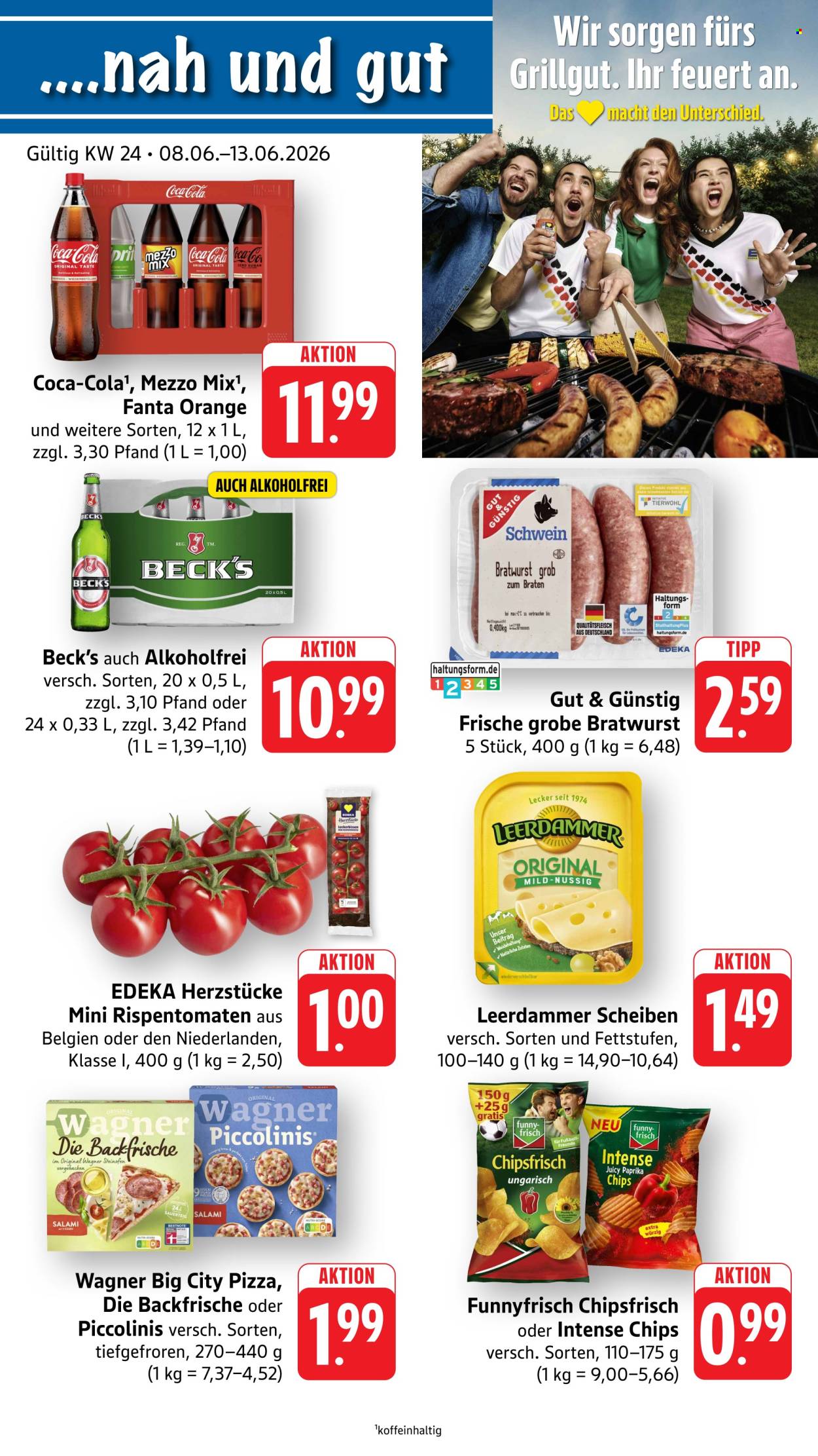 Leták Edeka - 8.6.2026 - 13.6.2026. Strana 1