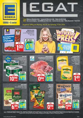 Prospekte Edeka - 8.06.2026 - 13.06.2026.