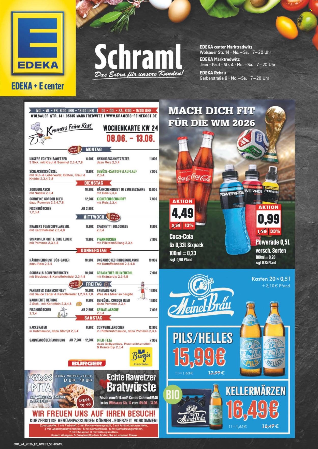 Leták Edeka - 8.6.2026 - 13.6.2026. Strana 2