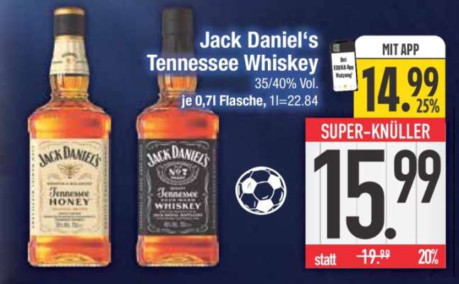 Jack Daniel’s Tennessee Whiskey