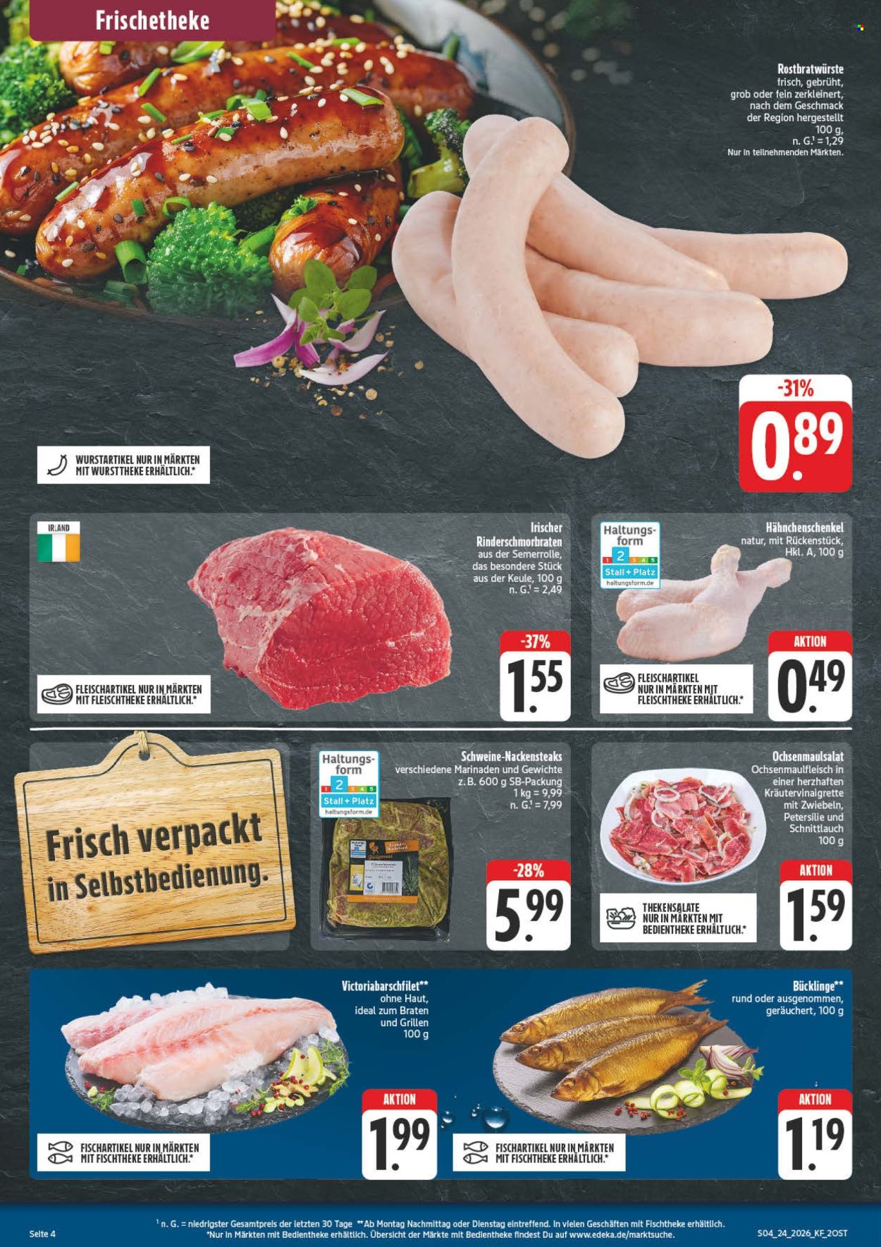 Leták Edeka - 8.6.2026 - 13.6.2026. Strana 4