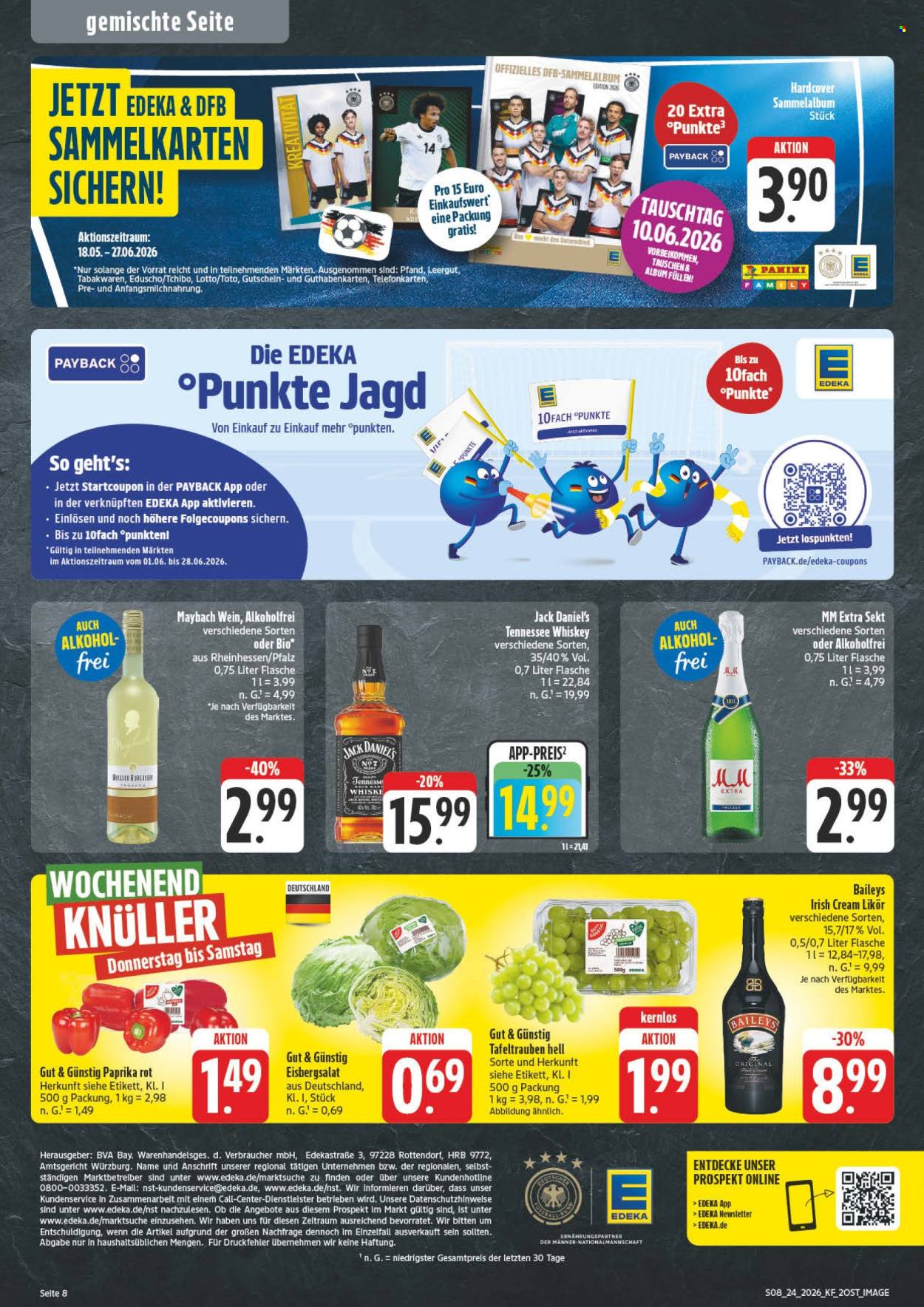 Leták Edeka - 8.6.2026 - 13.6.2026. Strana 8