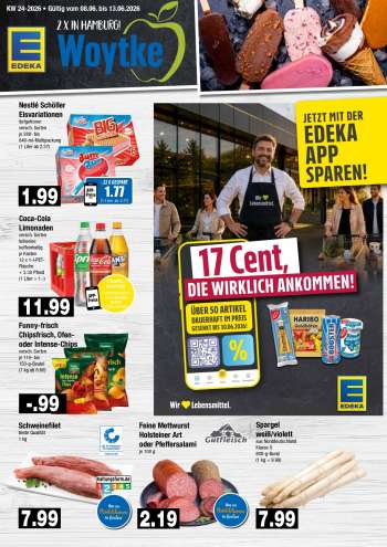 Prospekte Edeka - 8.06.2026 - 13.06.2026.