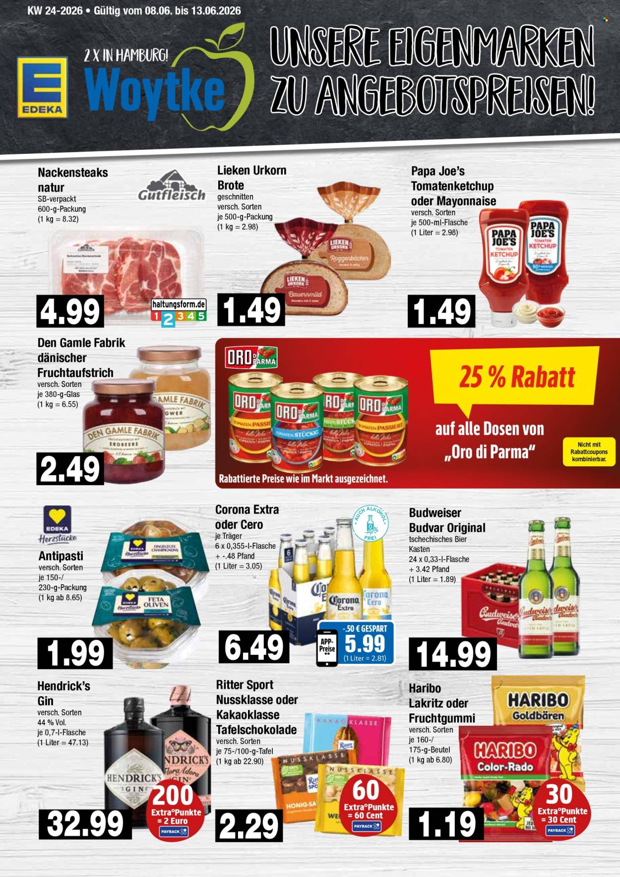 Leták Edeka - 8.6.2026 - 13.6.2026. Strana 9