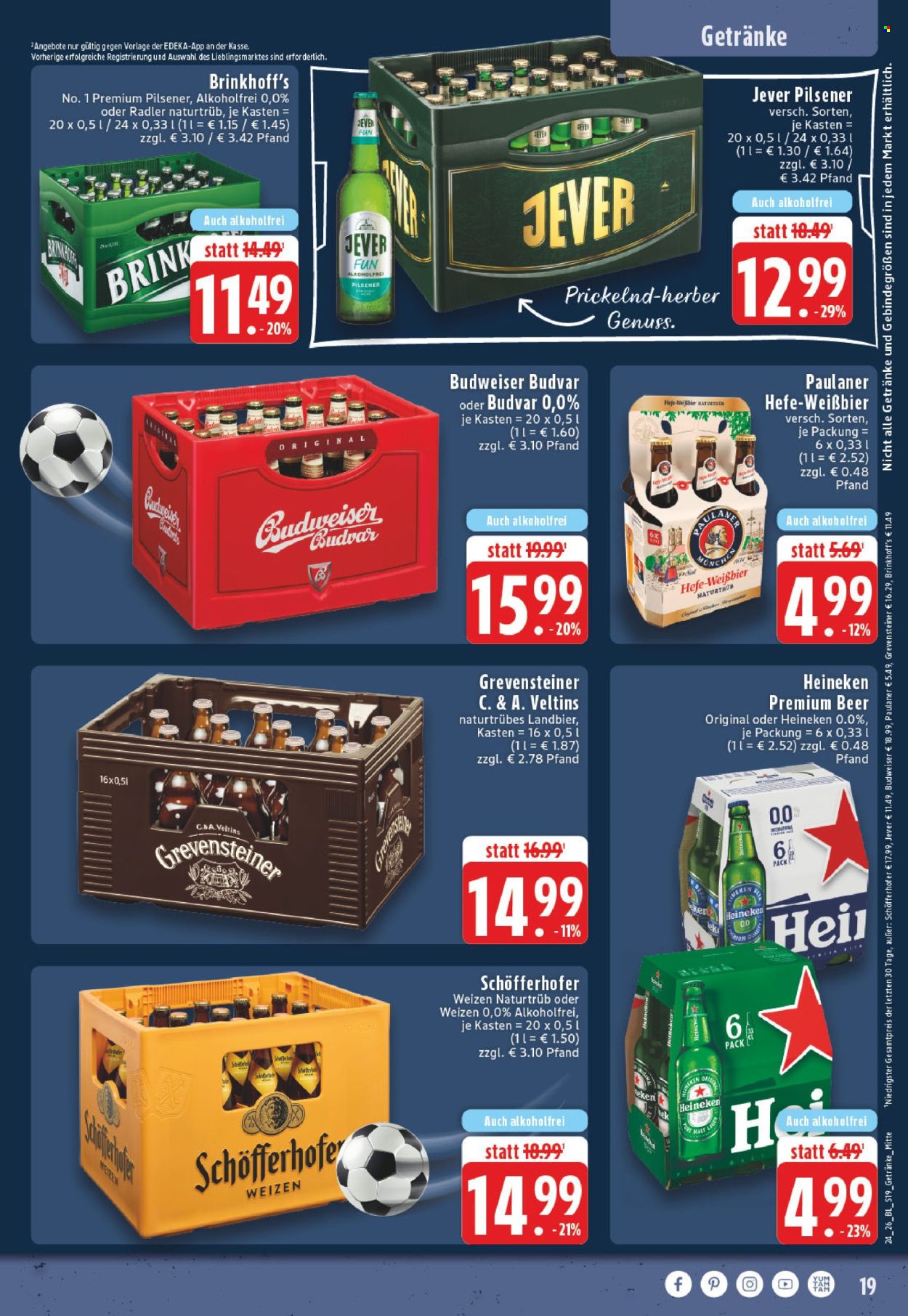 Leták Edeka - 8.6.2026 - 13.6.2026. Strana 21