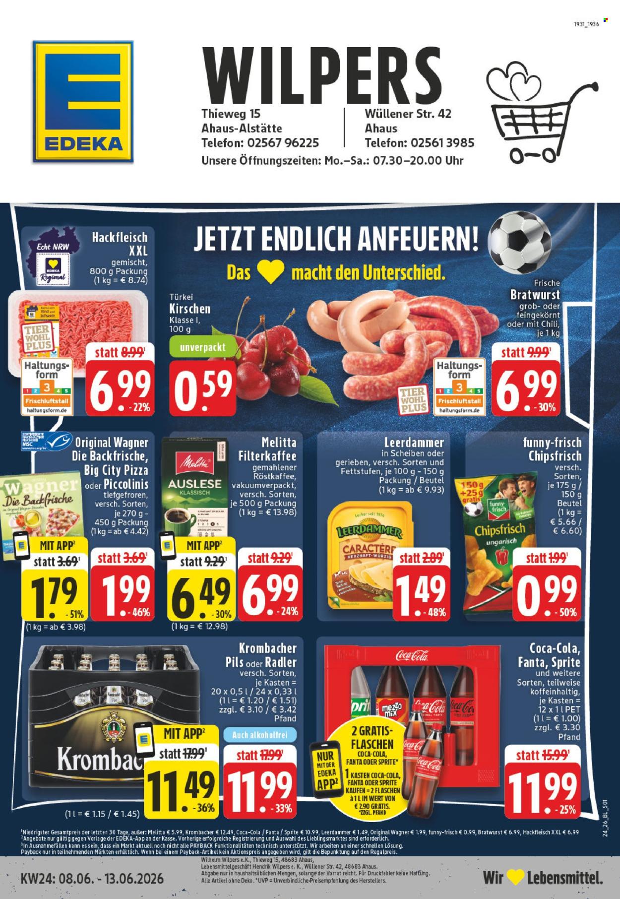 Leták Edeka - 8.6.2026 - 13.6.2026. Strana 1