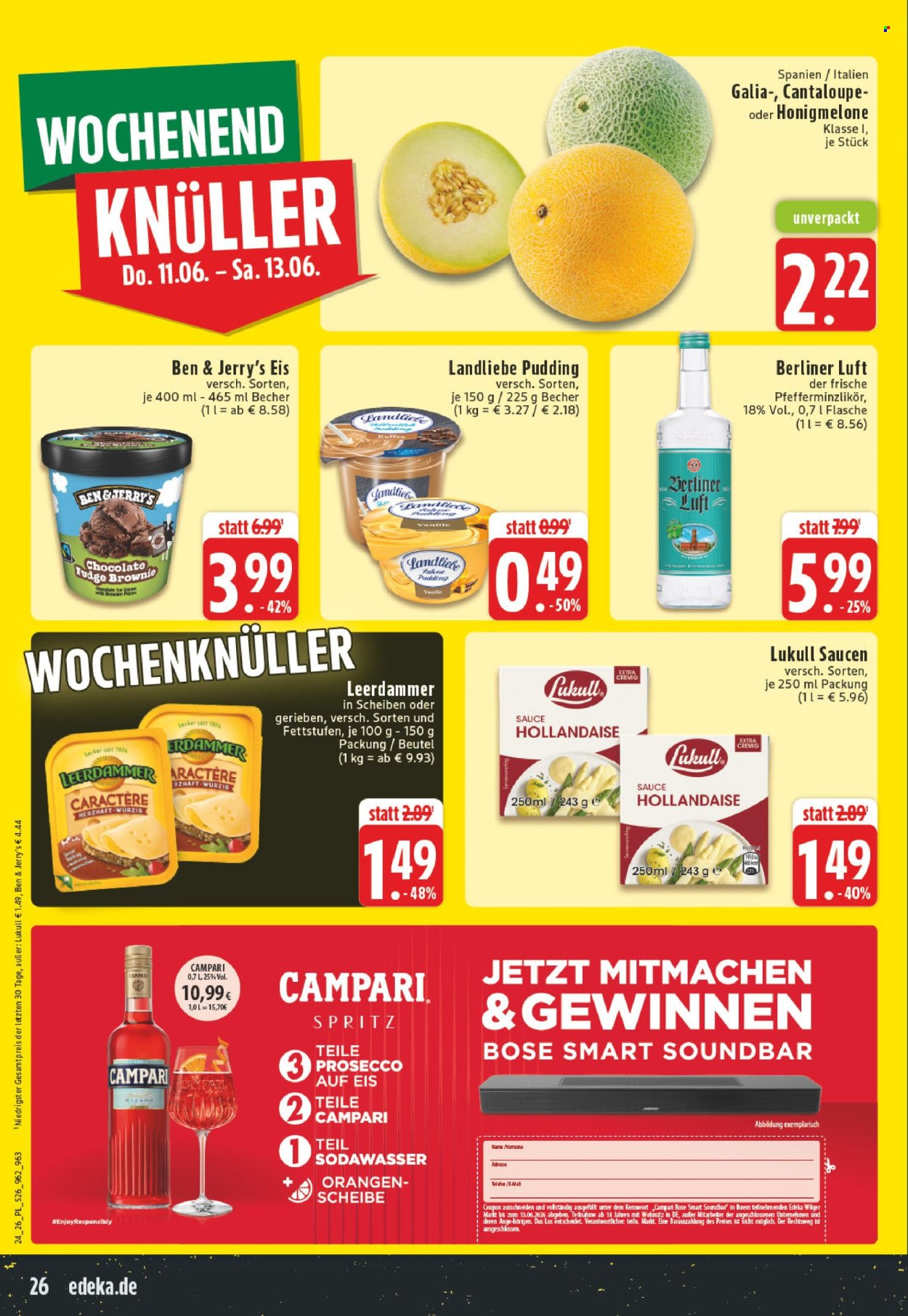 Leták Edeka - 8.6.2026 - 13.6.2026. Strana 28