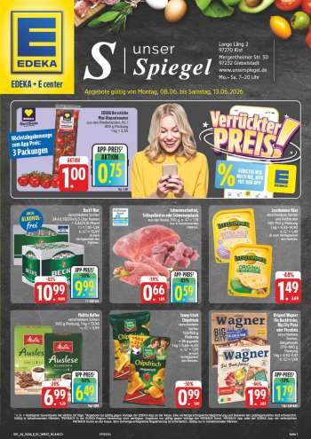 Prospekte Edeka - 8.06.2026 - 13.06.2026.
