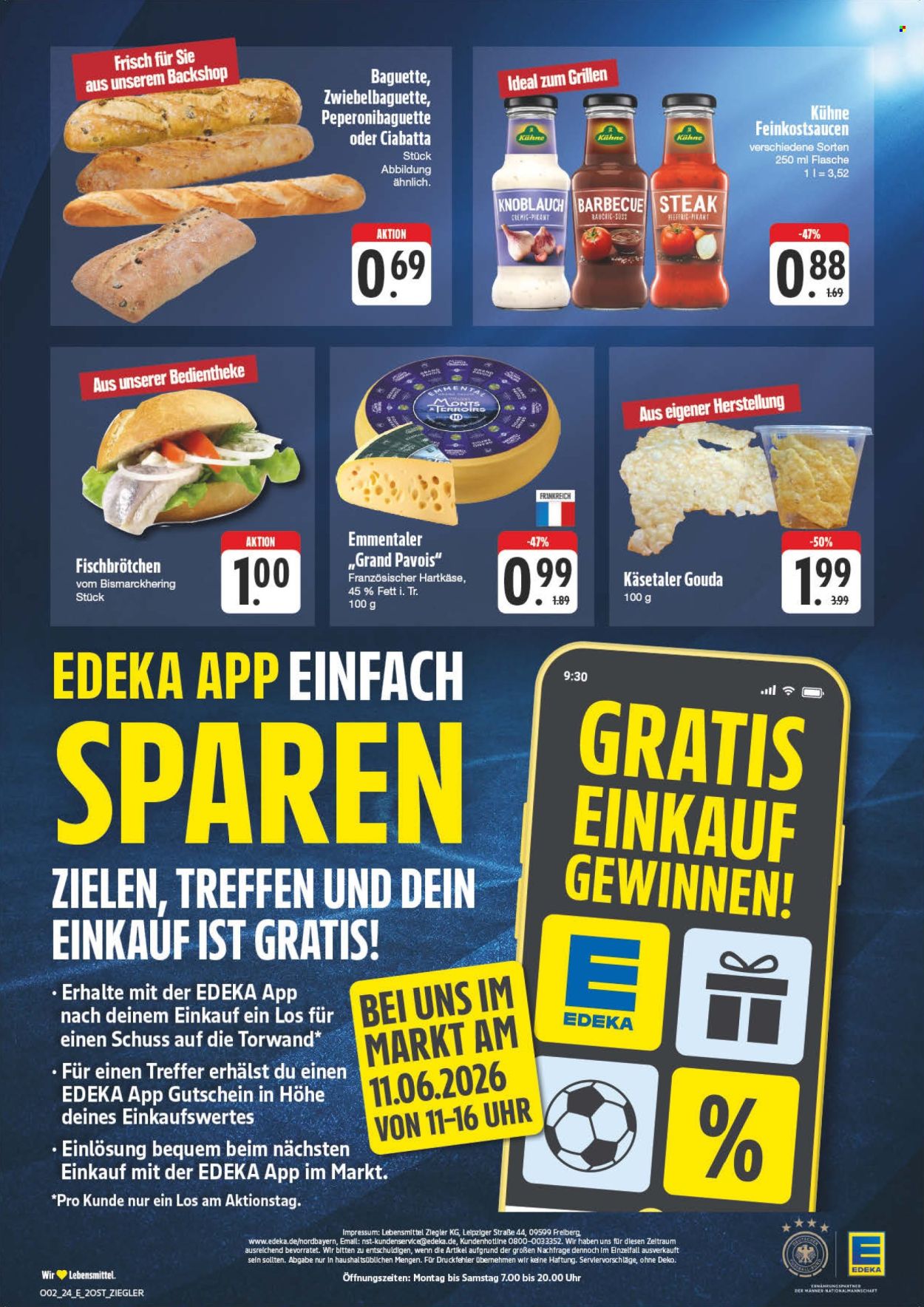 Leták Edeka - 8.6.2026 - 13.6.2026. Strana 3