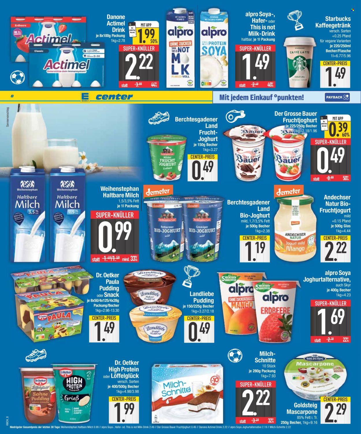 Leták Edeka - 8.6.2026 - 13.6.2026. Strana 8