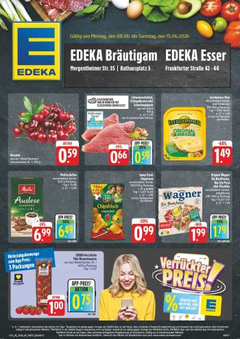 Prospekte Edeka - 8.06.2026 - 13.06.2026.