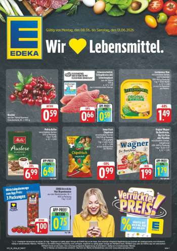 Prospekte Edeka - 8.06.2026 - 13.06.2026.