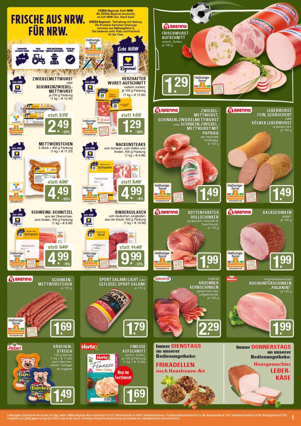 Leták Edeka - 8.6.2026 - 13.6.2026. Strana 5
