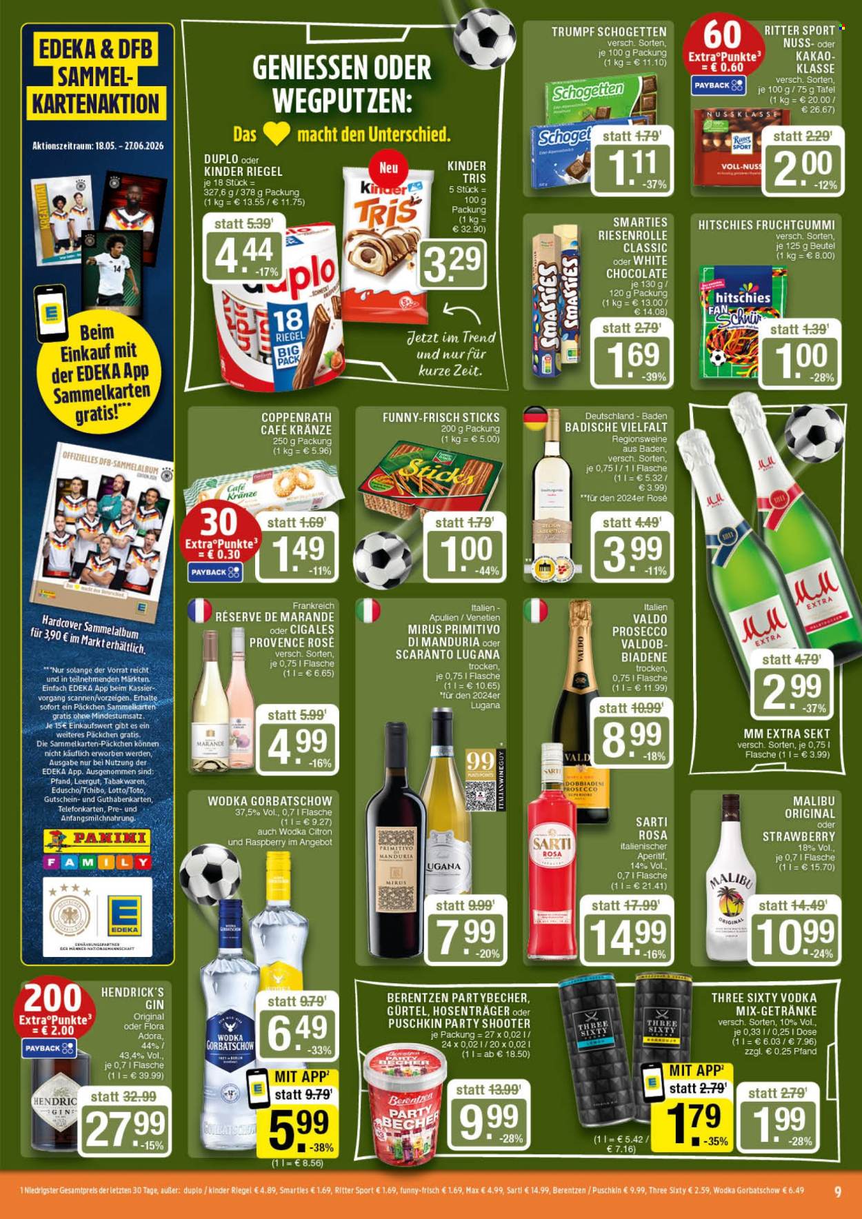 Leták Edeka - 8.6.2026 - 13.6.2026. Strana 9