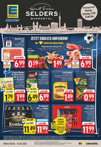 Prospekte Edeka - 8.06.2026 - 13.06.2026.