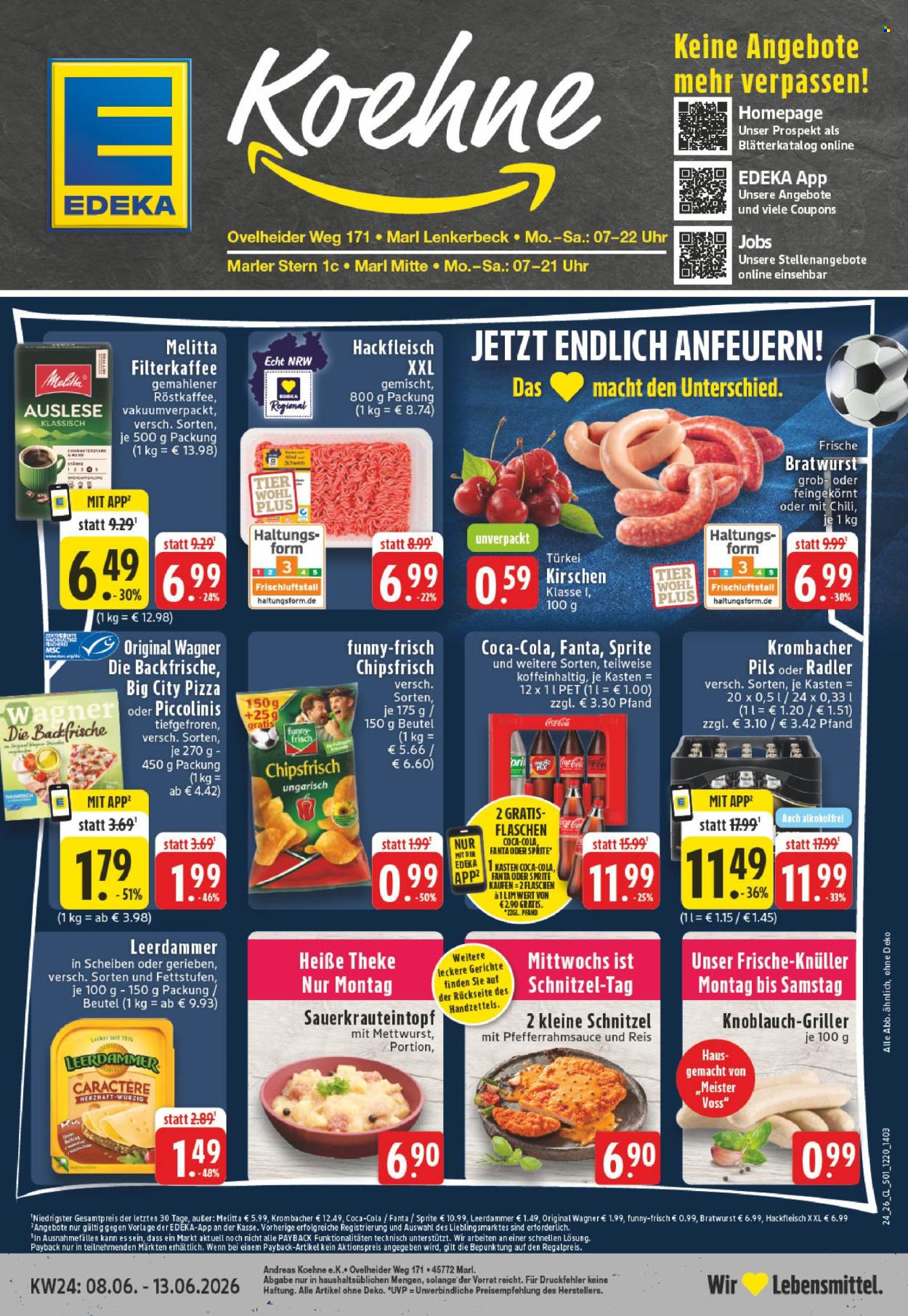 Leták Edeka - 8.6.2026 - 13.6.2026. Strana 1