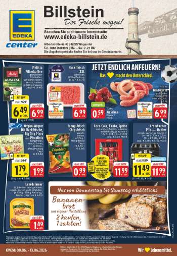 Prospekte Edeka - 8.06.2026 - 13.06.2026.