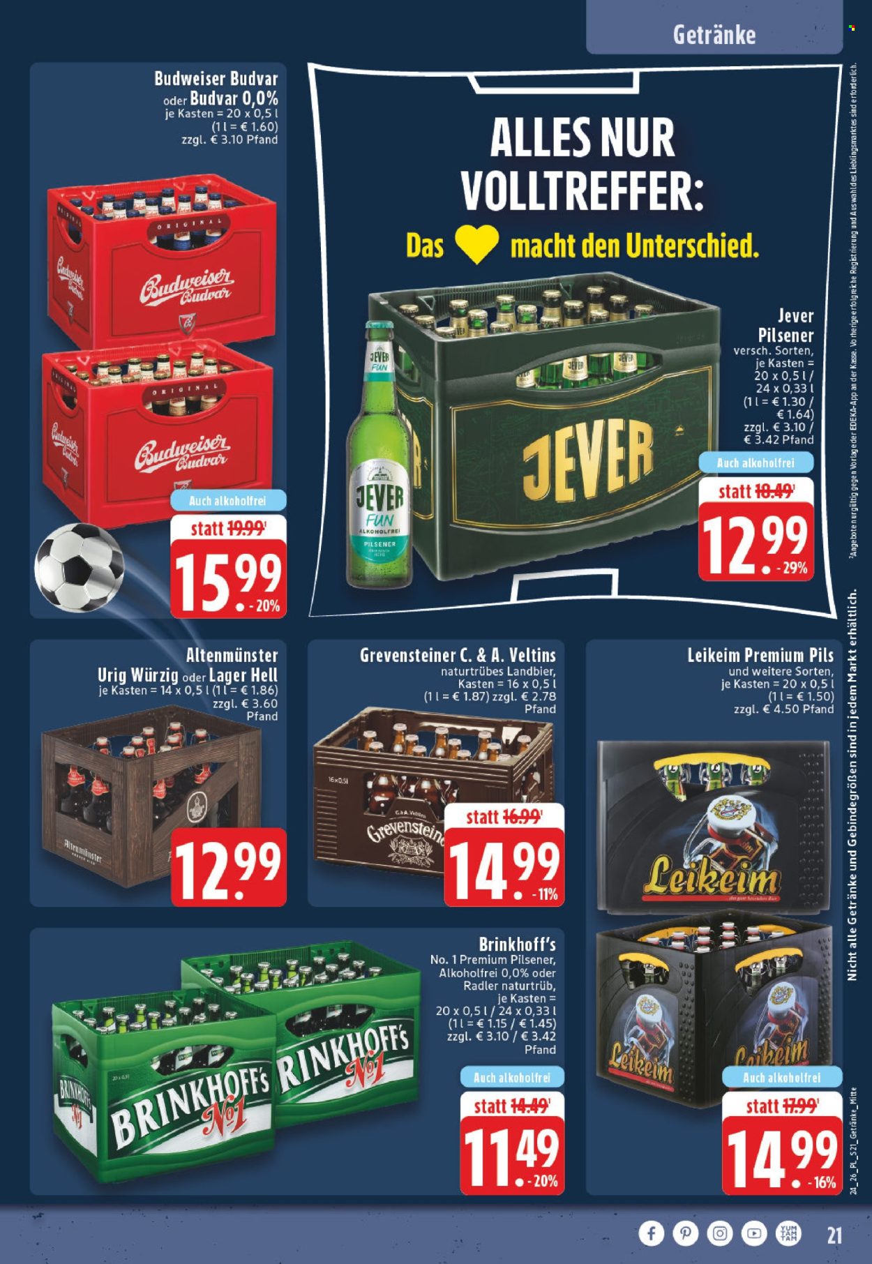 Leták Edeka - 8.6.2026 - 13.6.2026. Strana 23