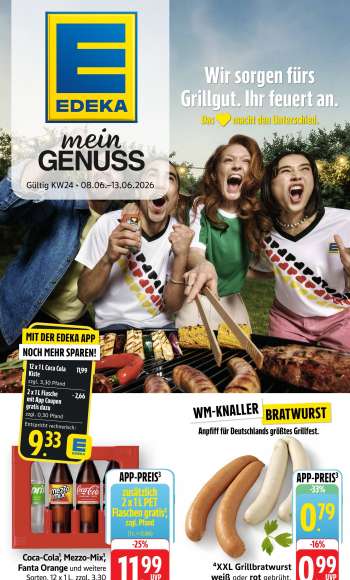 Prospekte Edeka - 8.06.2026 - 13.06.2026.