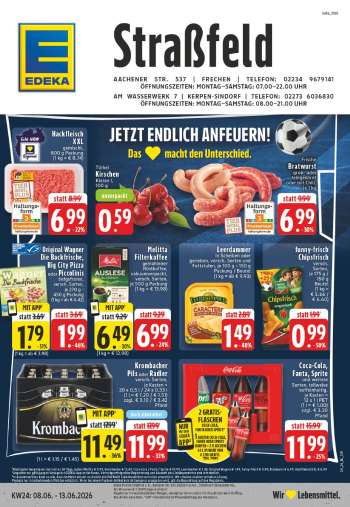 Prospekte Edeka - 8.06.2026 - 13.06.2026.