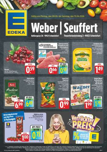 Prospekte Edeka - 8.06.2026 - 13.06.2026.