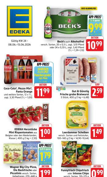 Prospekte Edeka - 8.06.2026 - 13.06.2026.