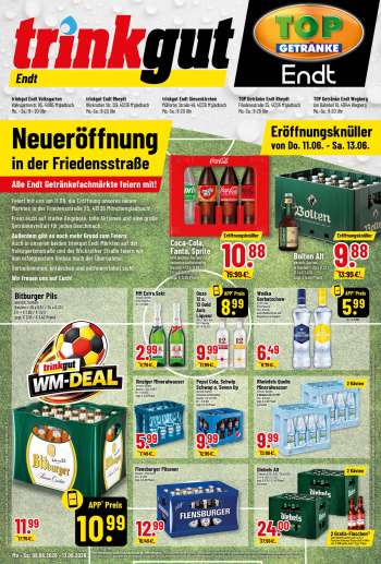 Prospekte Edeka Getränkemarkt - 8.06.2026 - 13.06.2026.