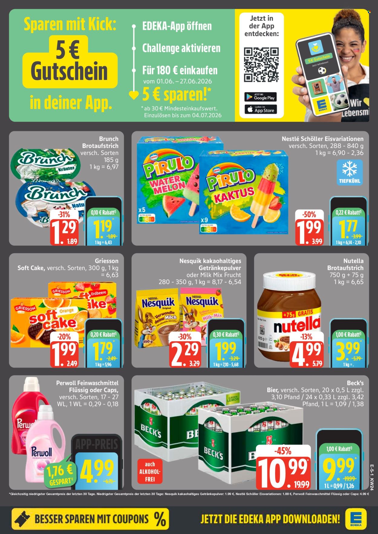 Leták Edeka - 8.6.2026 - 13.6.2026. Strana 6