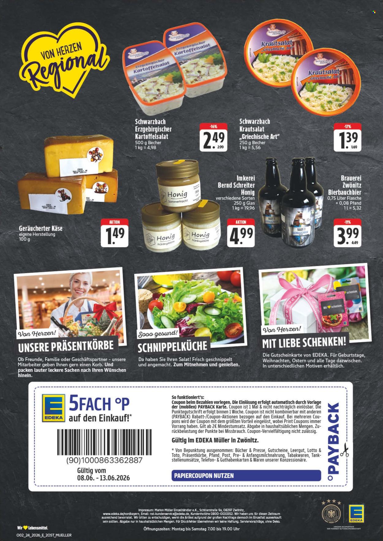 Leták Edeka - 8.6.2026 - 13.6.2026. Strana 3