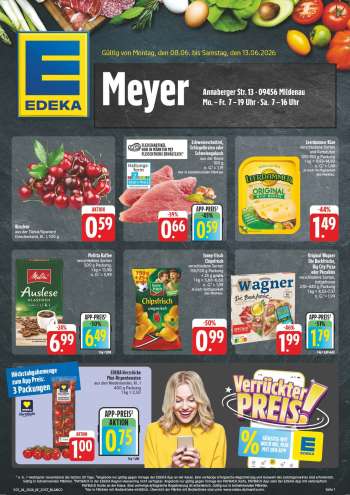 Prospekte Edeka - 8.06.2026 - 13.06.2026.