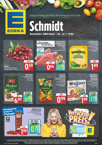 Leták Edeka - 8.6.2026 - 13.6.2026.