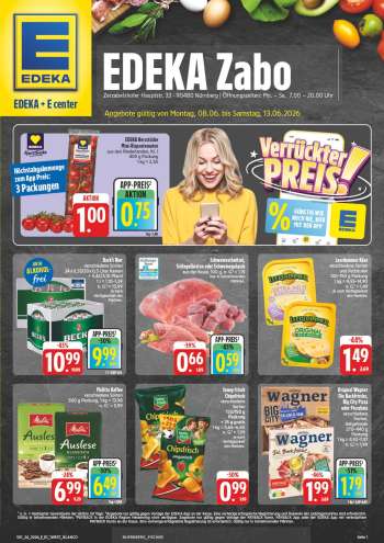 Prospekte Edeka - 8.06.2026 - 13.06.2026.