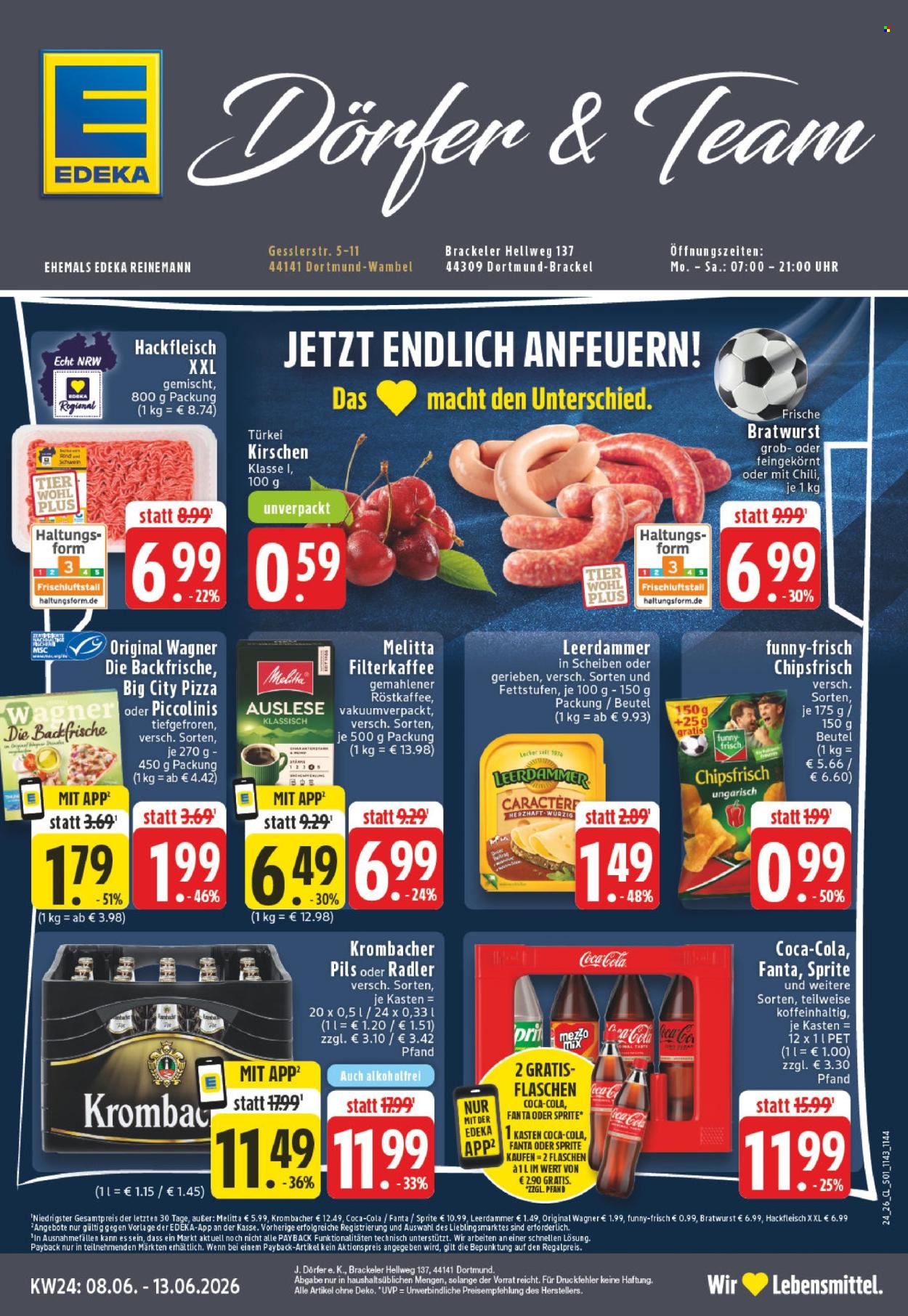Leták Edeka - 8.6.2026 - 13.6.2026. Strana 1