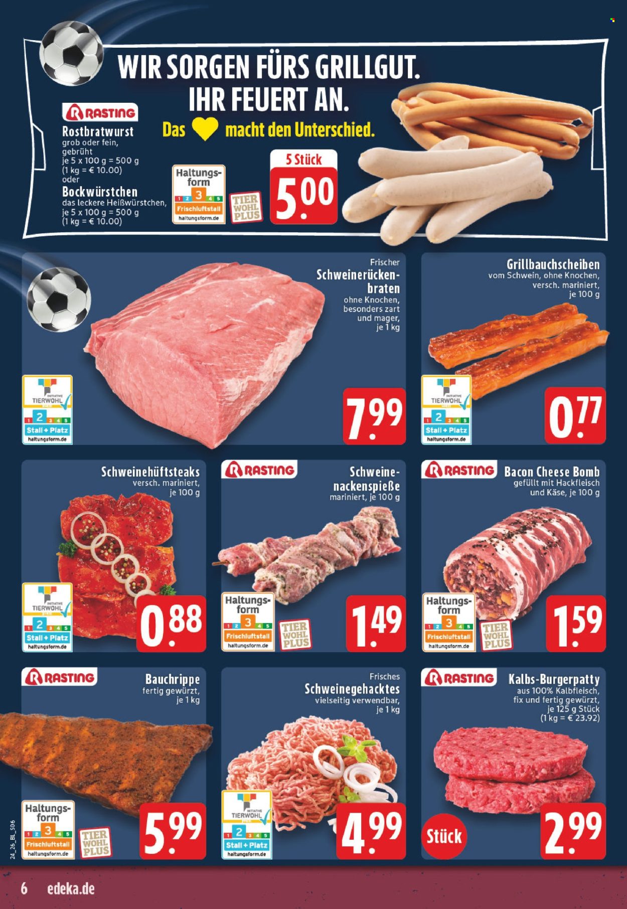 Leták Edeka - 8.6.2026 - 13.6.2026. Strana 6