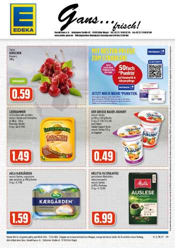 Prospekte Edeka - 8.06.2026 - 13.06.2026.