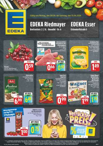 Prospekte Edeka - 8.06.2026 - 13.06.2026.
