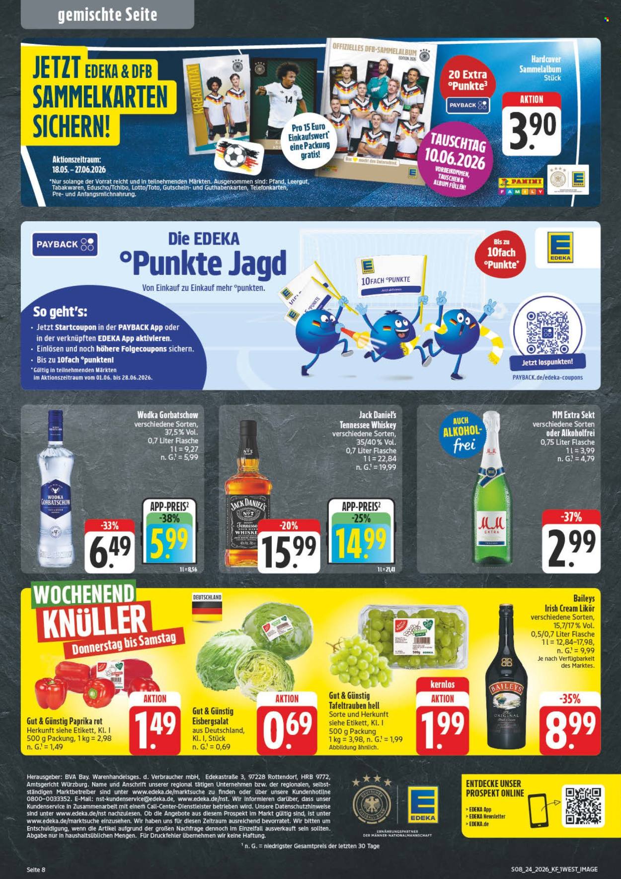 Leták Edeka - 8.6.2026 - 13.6.2026. Strana 8