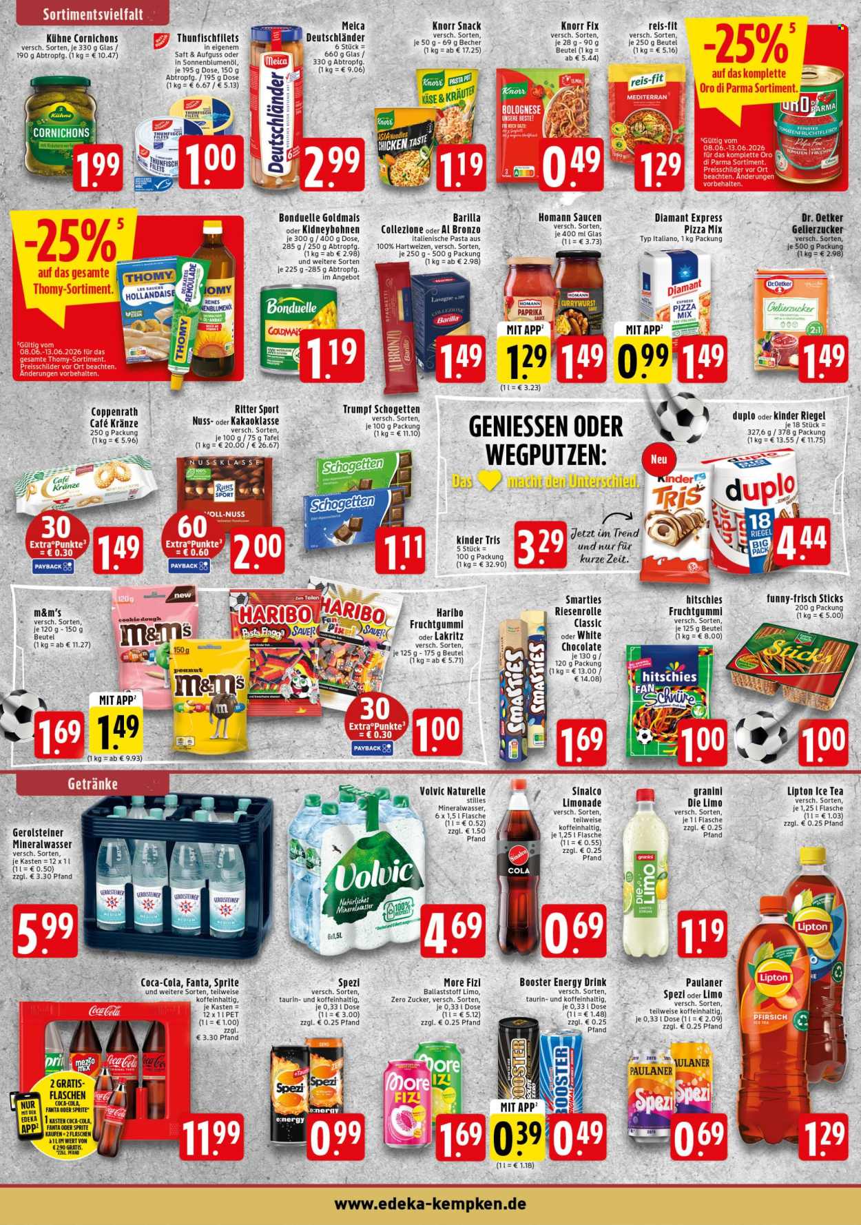 Leták Edeka - 8.6.2026 - 13.6.2026. Strana 6