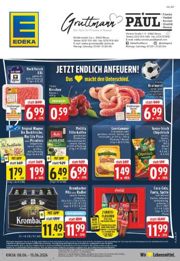 Prospekte Edeka - 8.06.2026 - 13.06.2026.