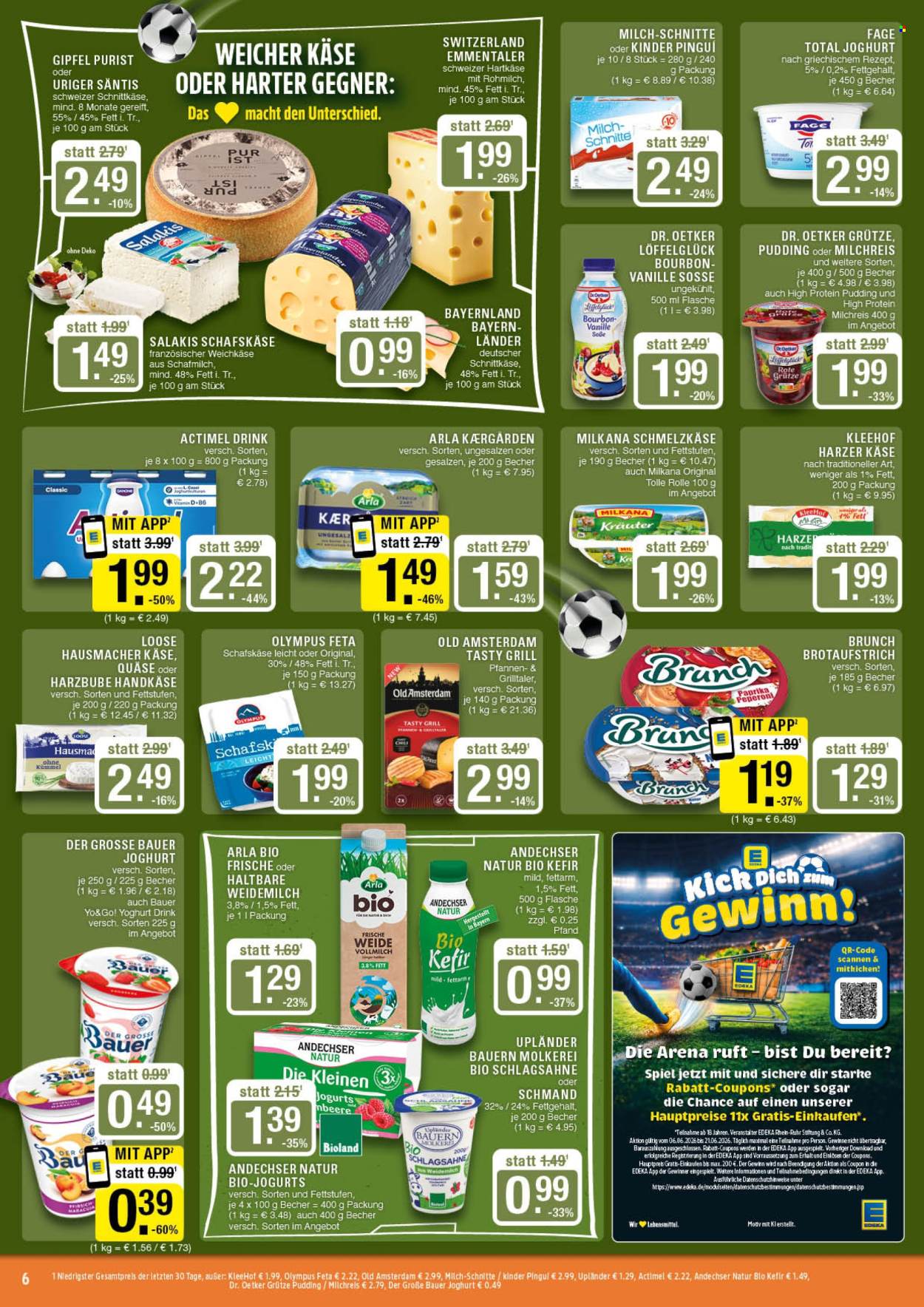 Leták Edeka - 8.6.2026 - 13.6.2026. Strana 6