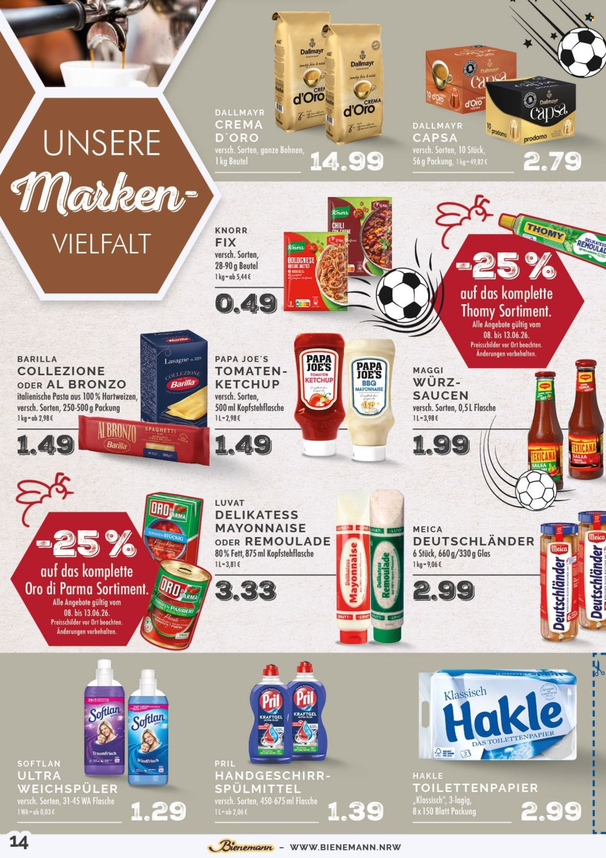 Leták Edeka - 8.6.2026 - 13.6.2026. Strana 14