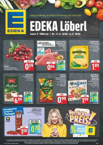 Prospekte Edeka - 8.06.2026 - 13.06.2026.